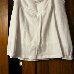 Athleta White Circle Skirt